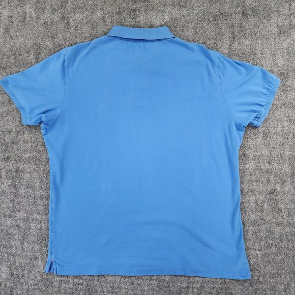 Peter Millar Shirt Mens XL Blue Polo Short Sleeve Performance Stretch Casual - Picture 3 of 13